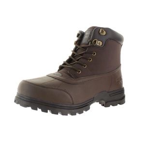 Fila Dark Brown Ridgewood Lace Up Hiking Boots Boys Size 12